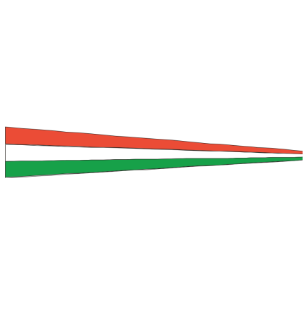 Hungary Pennant / Magyar árbocszalag
